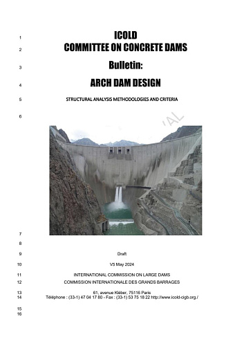 B206 - Arch dam design: structural analysis methodologies and criteria